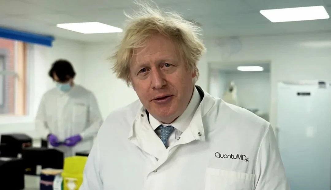 Prime Minister, Boris Johnson visits QuantuMDx