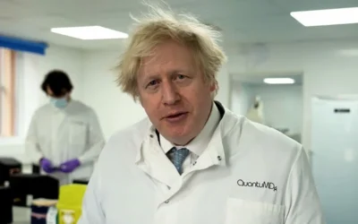 Prime Minister, Boris Johnson visits QuantuMDx