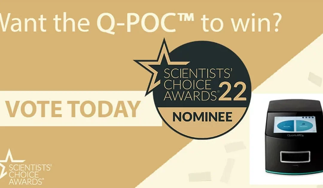 QuantuMDx Shortlisted for SelectScience Clinical Scientists Awards